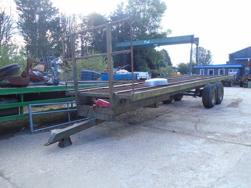 Conversion 32ft Bale trailer trailers full