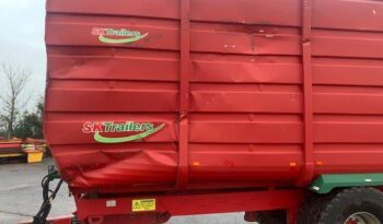 SK Trailers 16ton Silage Trailer trailers full
