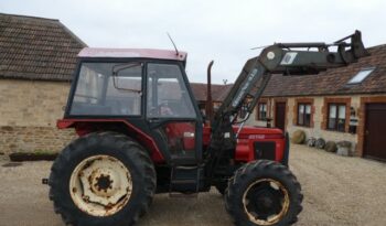 1 Zetor 5340 Tractor With Quicke 415 Power Loader full