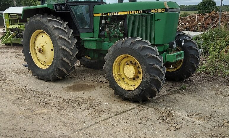 1987 John Deere 4050 4WD, Vintage tractors full