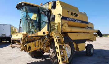New Holland TX68 combines full