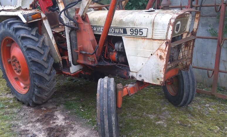 1976/8 David Brown 995 2WD, Loader, Vintage tractors full