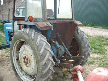 1968 Ford 4000 2WD, Vintage tractors full