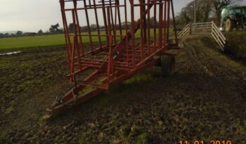 Browns 48/56 Trailed Bale Carrier machinery full