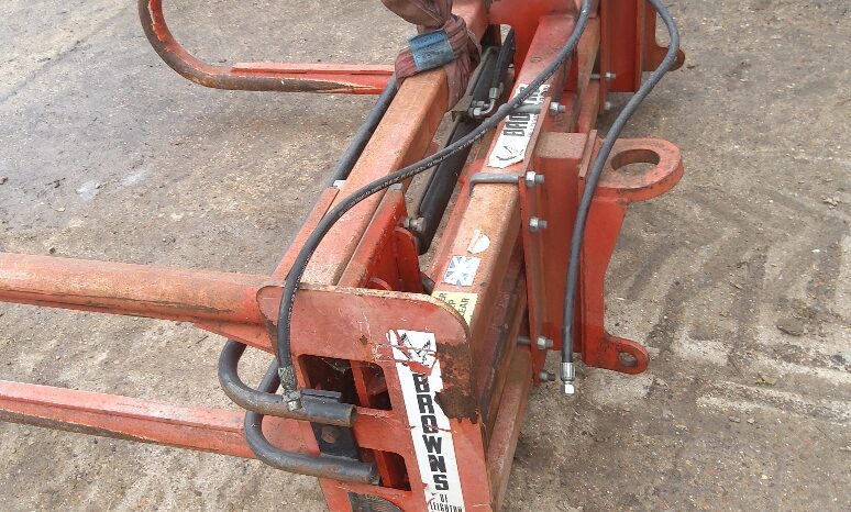 Browns Square Bale Handler machinery full