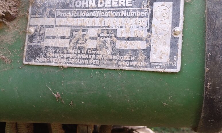 John Deere 1068Hillsider Combine combines full