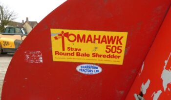 1 Teagle Tomhawk 505 Round Bale Shredder full