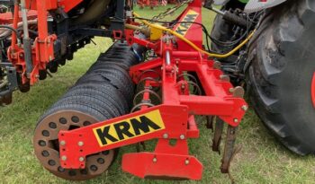 Used KRM 4m hydraulic folding tine cultivator drill full