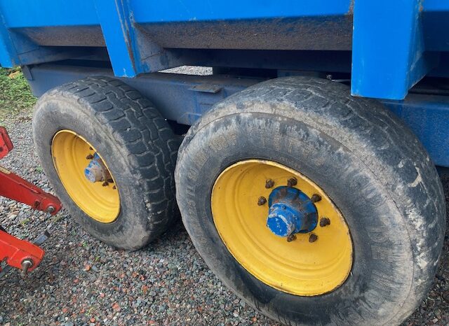 Used West 12T Silage Trailer full
