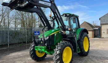 Used 2022 JOHN DEERE 6100m Q4s Quicke Loader, power quad gearbox, pillar screen, Air con, push out hitch, 3 speed PTO, continental tyres with very good tread for sale in Oxfordshire full
