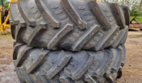 Pair of 520/85R42 BKT Agrimaxx RT855 tyres