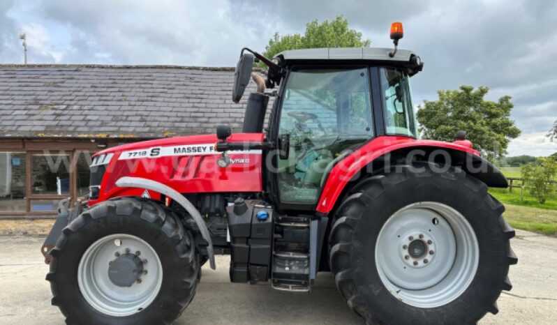 2018 MASSEY FERGUSON 7718S TRACTOR 47,950 + VAT full