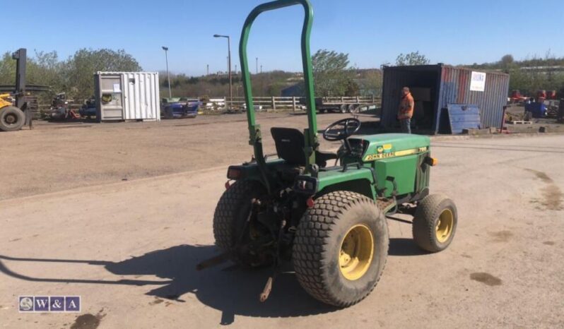 JOHN DEERE 755 4wd hydrostatic compact For Auction on: 2024-07-13 full
