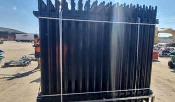 Unused Wright Iron Fencing 8′ Panels (30 of), Posts (31 of) Farm Machinery For Auction: Leeds, GB, 31st July & 1st, 2nd, 3rd August 2024 full