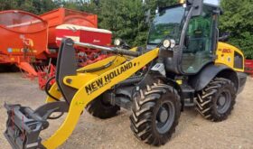 Used 2023 NEW HOLLAND W80c Ex demo New Holland W80C Long reach Compact wheeled loader, Euro 8 Headstock, Hydrostatic drive, Creep speed, 3rd service, LED Work lights, Air conditioning, Air seat, Bluetooth radio for sale in Oxfordshire