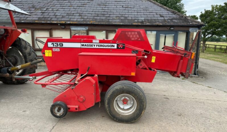 2005 MASSEY FERGUSON 139 SB INLINE CONVENTIONAL BALER 9,950 + VAT full