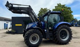 Used 2023 NEW HOLLAND T6.180 Front linkage, Front PTO, intelliview 4, GPS ready, Front suspension, Superglide cab suspension, Blue power, Stoll loader with self leveling and quick dump, Heated half leather seat, wheel weights, twin LED beacons, 16 LED wor for sale in Oxfordshire