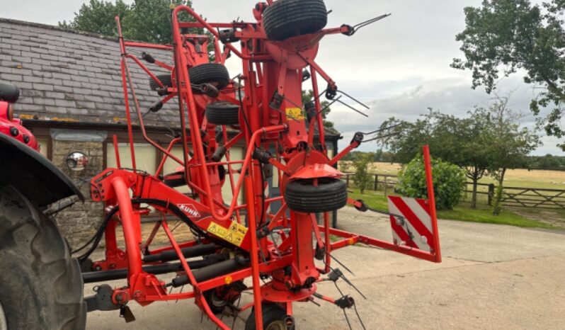 2010 KUHN GF8702 8 ROTOR TEDDER 6,250 + VAT full