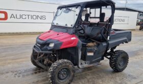 2019 Honda Pioneer Utility Vehicles For Auction: Leeds, GB, 31st July & 1st, 2nd, 3rd August 2024