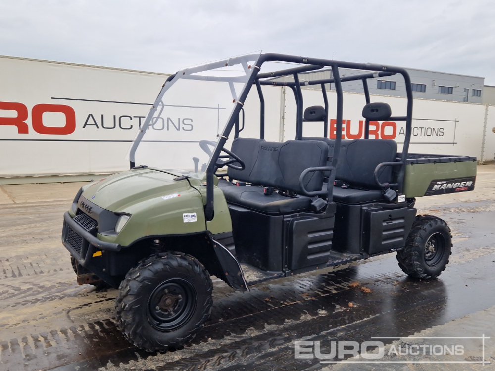 2009 Polaris Ranger Utility Vehicles For Auction: Leeds 11th,12th,13th & 14th September 2024 @8:00am