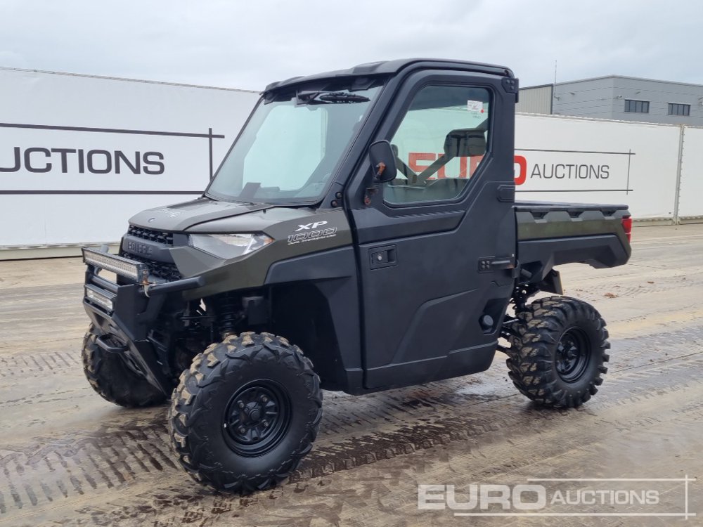 2019 Polaris Ranger XP1000 Utility Vehicles For Auction: Leeds 11th,12th,13th & 14th September 2024 @8:00am