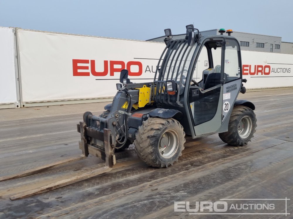 2017 Wacker Neuson TH412 Telehandlers For Auction: Leeds 11th,12th,13th & 14th September 2024 @8:00am