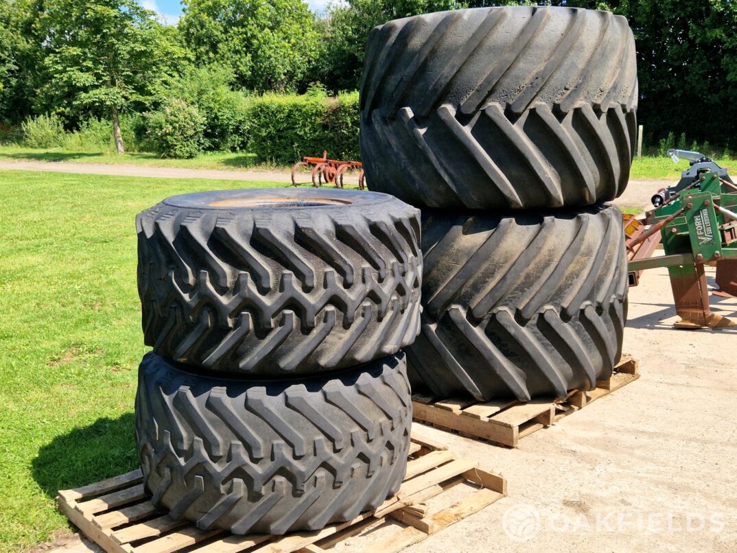 66.00 X 43.00 & 48 X 25 Goodyear Terra tyres