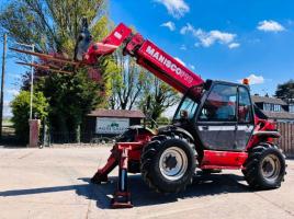 MANITOU MT1235 4WD TELEHANDLER * 12 METER * C/W PALLET TINES *VIDEO*