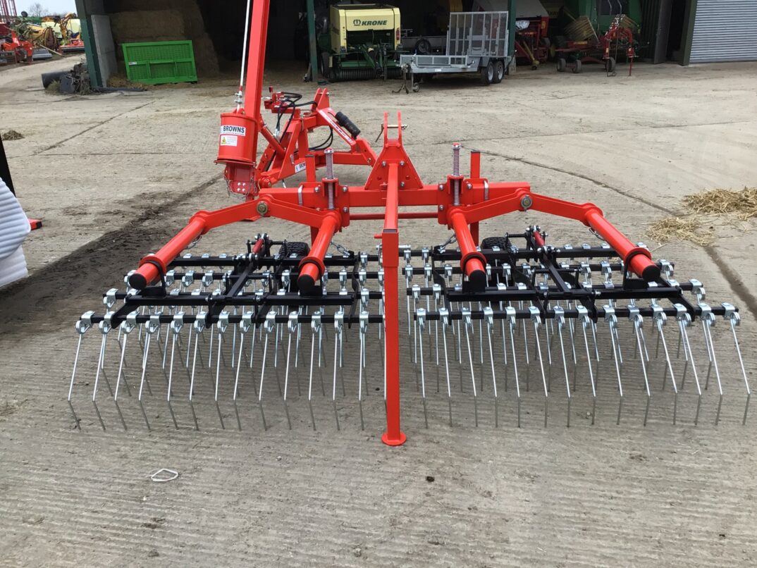 BROWNS 3 METRE GRASS HARROW