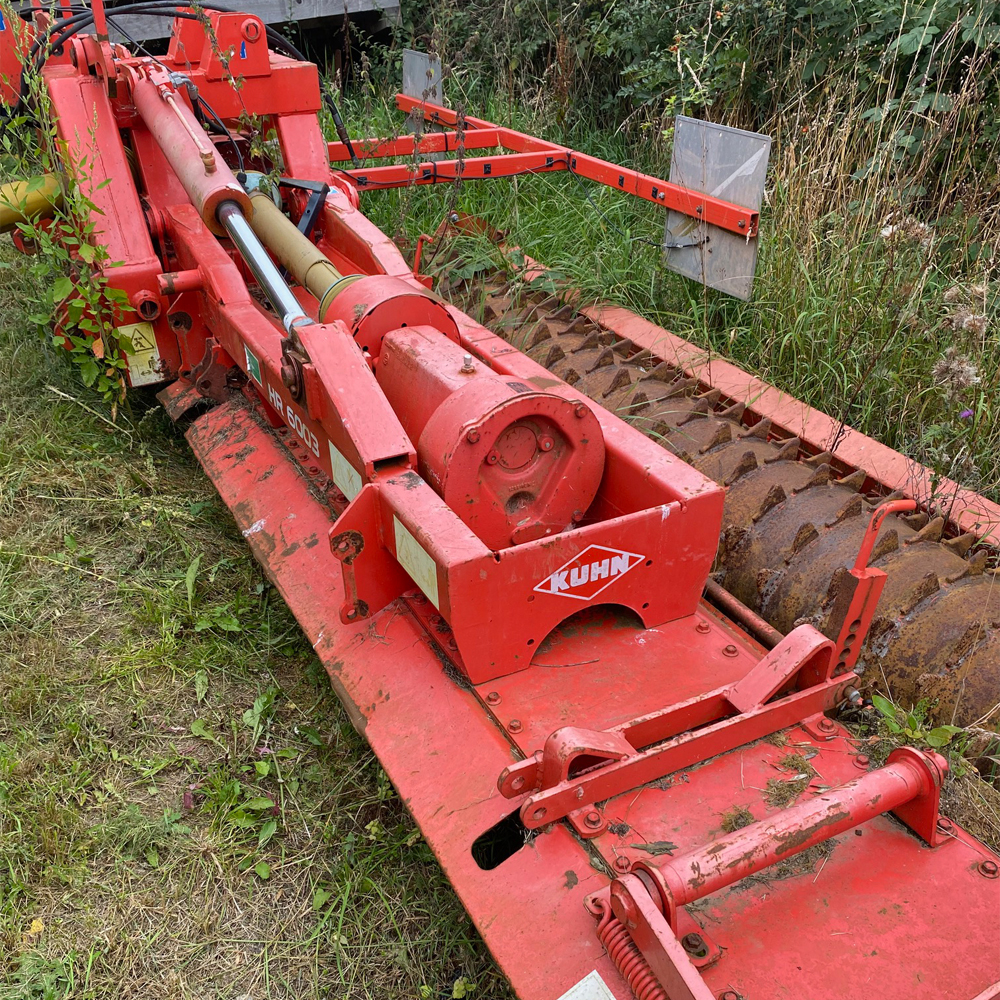 Used Kuhn Folding Power Harrow