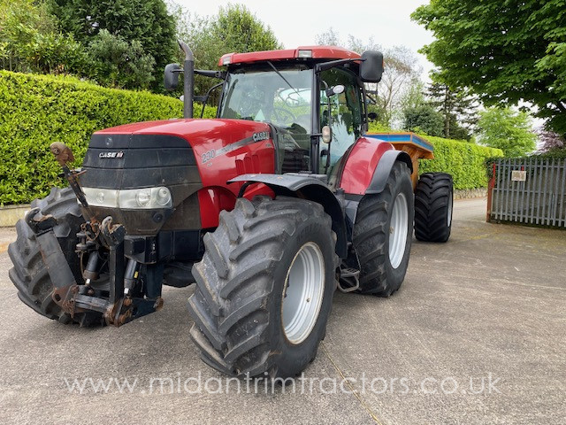 Case-IH Puma 230 CVX c/w front links