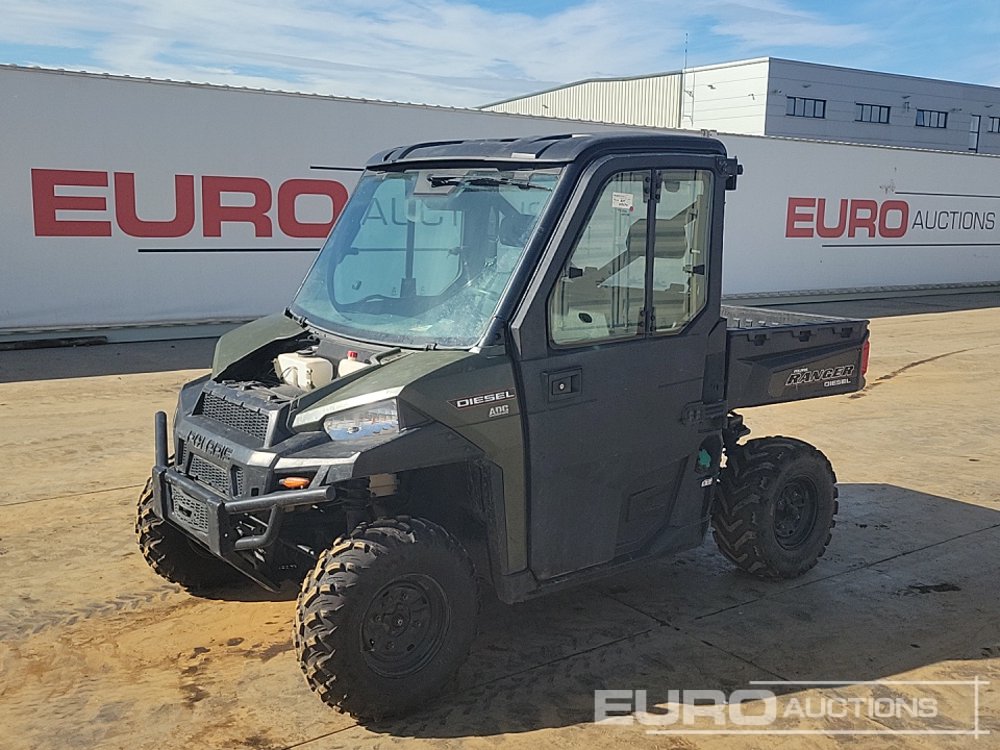 2016 Polaris Ranger Utility Vehicles For Auction: Leeds 11th,12th,13th & 14th September 2024 @8:00am