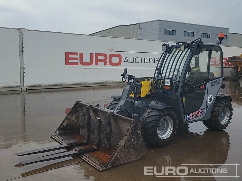 2020 Wacker Neuson TH412 Telehandlers For Auction: Leeds 11th,12th,13th & 14th September 2024 @8:00am