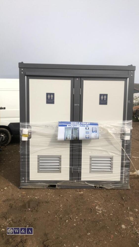 BASTONE portable 220v double toilet c/w For Auction on: 2024-09-07