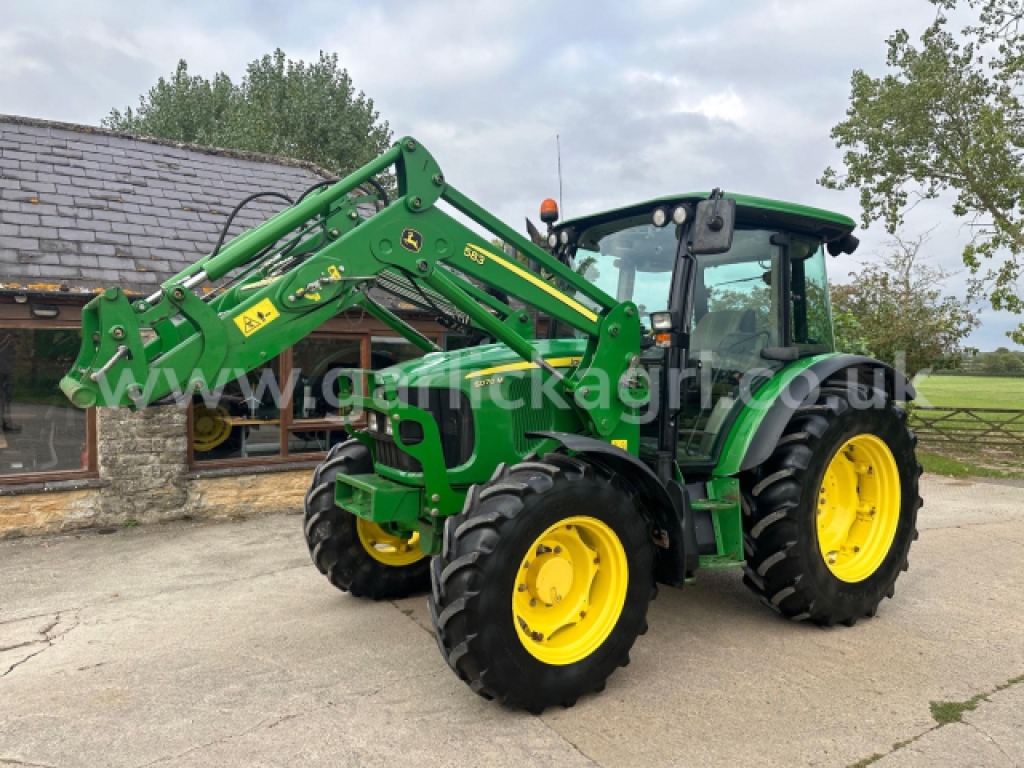 2012 JOHN DEERE 5070M TRACTOR C/W 583 LOADER 33,500 + VAT