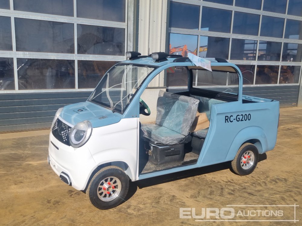 Unused 2024 Machpro RC-G200 Golf Carts For Auction: Leeds – 23rd, 24th, 25th, 26th October @ 08:00am