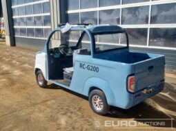 Unused 2024 Machpro RC-G200 Golf Carts For Auction: Leeds – 23rd, 24th, 25th, 26th October @ 08:00am full