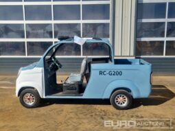 Unused 2024 Machpro RC-G200 Golf Carts For Auction: Leeds – 23rd, 24th, 25th, 26th October @ 08:00am full