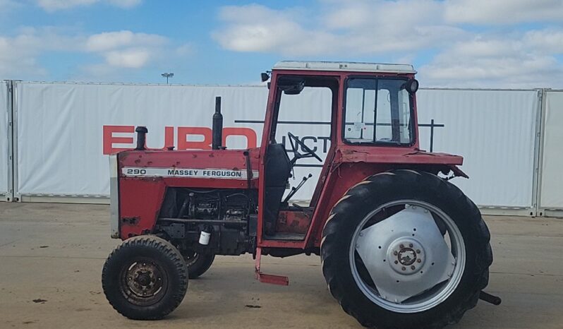 Massey Ferguson MF290 Tractors For Auction: Leeds – 23rd, 24th, 25th, 26th October @ 08:00am full