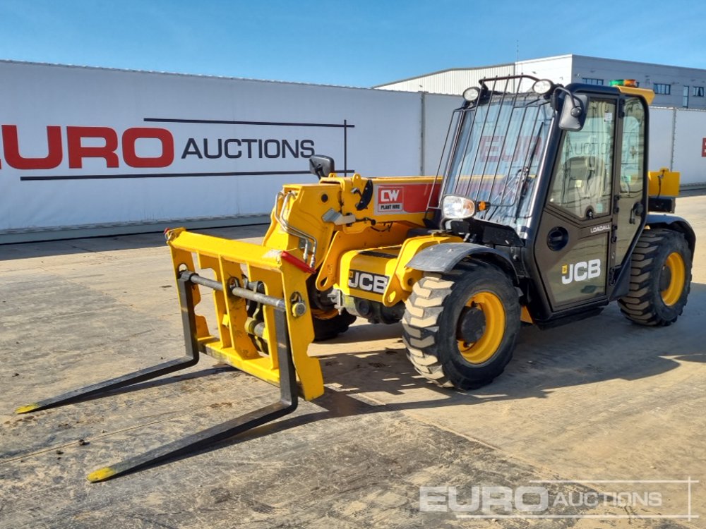 2019 JCB 525-60 Hi Viz Telehandlers For Auction: Leeds – 23rd, 24th, 25th, 26th October @ 08:00am