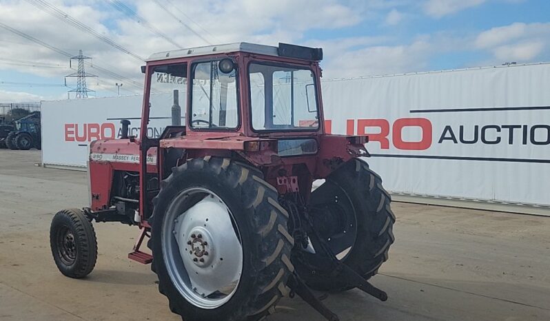 Massey Ferguson MF290 Tractors For Auction: Leeds – 23rd, 24th, 25th, 26th October @ 08:00am full