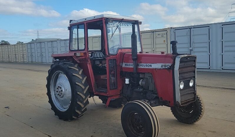 Massey Ferguson MF290 Tractors For Auction: Leeds – 23rd, 24th, 25th, 26th October @ 08:00am full