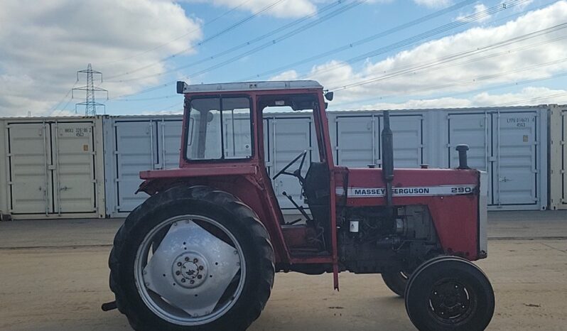 Massey Ferguson MF290 Tractors For Auction: Leeds – 23rd, 24th, 25th, 26th October @ 08:00am full