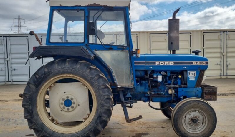 Ford 6410 Tractors For Auction: Leeds – 23rd, 24th, 25th, 26th October @ 08:00am full