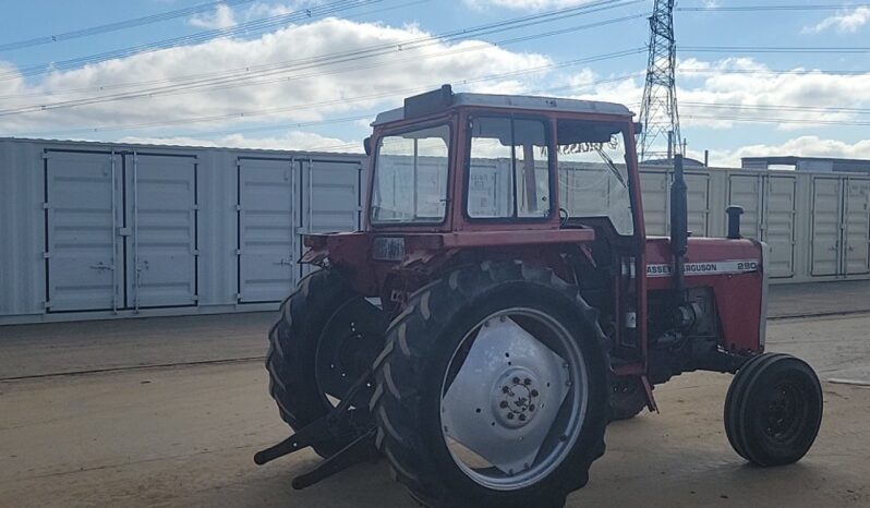 Massey Ferguson MF290 Tractors For Auction: Leeds – 23rd, 24th, 25th, 26th October @ 08:00am full