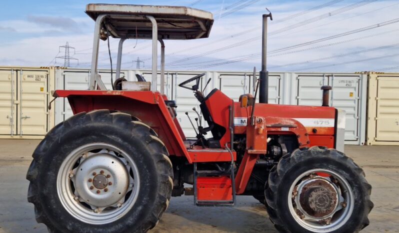 Massey Ferguson MF675 Tractors For Auction: Leeds – 23rd, 24th, 25th, 26th October @ 08:00am full