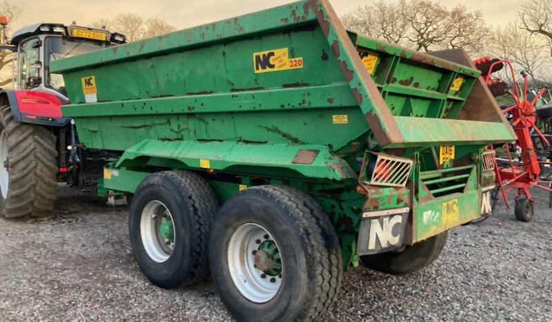 Used NC Dump Trailer full