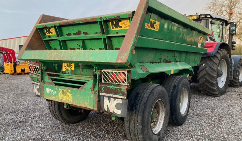 Used NC Dump Trailer full