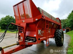 2014 K-Two Bio 1400 trailed muck spreader full