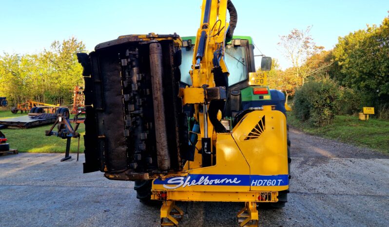 2013 Shelbourne Reynolds HD760T linkage mounted hedge cutter full